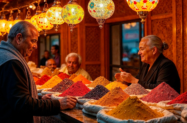 <p>Zanjabil (Ginger) and Karkum (Turmeric) weren't just ingredients; they were our ancestors' first line of defense, brewed in traditional Dallahs and shared in our Majlis for vitality and healing.</p>
